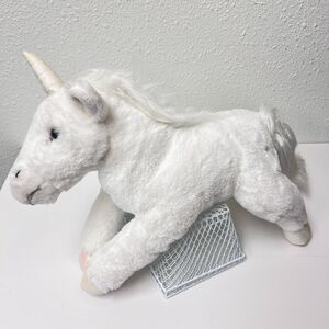 FAO Schwarz Adopt A Pets 15" Unicorn Plush Cuddly Stuffed Animal